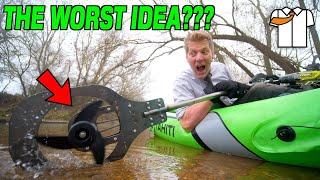 I put high Speed Prop Blades on my Kayak Paddle!!