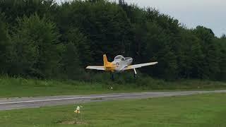 Titan T-51 Mustang takeoff on second test flight