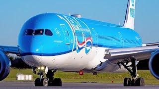 (4K) AMSTERDAM AIRPORT SCHIPHOL PLANE SPOTTING HIGHLIGHTS 2024 Pt1. 