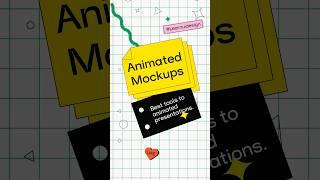 Best Design Tools for Animated Mockups #shorts #mockup #mockups #uidesign #appdesign