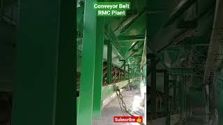 conveyor belt RMC plant #shorts #mechanical #tech #repairing #conveyor #belt ##flatbelt #technical