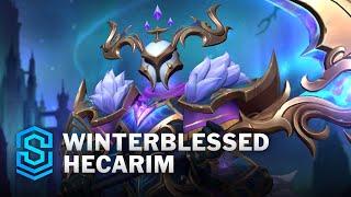 Winterblessed Hecarim Wild Rift Skin Spotlight