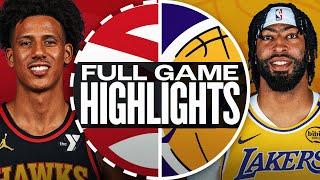 Game Recap: Lakers 119, Hawks 102