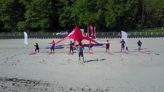 Fitness am OstseeStrand der Insel Rügen