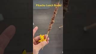 #pikachu is a #foodie #arrosticini SPEDUCCI #abruzzo #lunchtime #pokemon #pokemonfan #foodlover