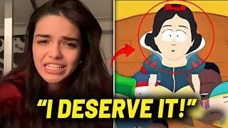 Rachel Zegler BREAKS DOWN After South Park HUMILIATES Her & Disney!