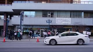 #freeNavalny in Toronto! protests near Russian embassy