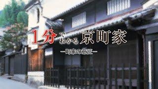 1分でわかる京町家 / 京都いいとこ動画