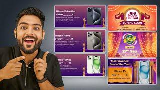 iPhones Craziest Price Drop  Flipkart Big Billion Days Sale & Amazon Great Festival Sale 