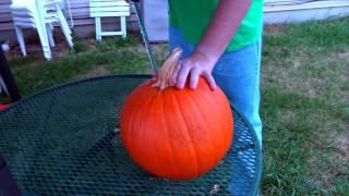 Carving Pumpkin Accident!