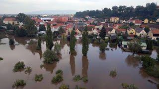 Lage an der Elbe entspannt sich