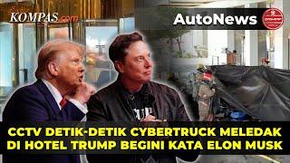 Tesla Cybertruck Meledak di Hotel Trump