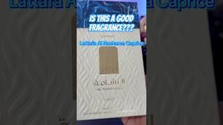 Lattafa Al Nashama Caprice such a good fresh smelling fragrance #fragrance #perfume #fyp #lattafa