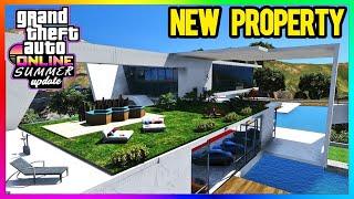 GTA ONLINE NEW MANSION GAMEPLAY, Luxury Property, MONEY FRONTS DLC, Locations Leaks (GTA5 Update)