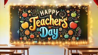 Teachers Day WhatsApp Status 2024/Teachers day Wishes/Teachers Day Status/Happy Teacher's Day