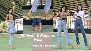 RUNWAY & PAGEANT WALK TUTORIAL (our experiences) | Krishia Diaz