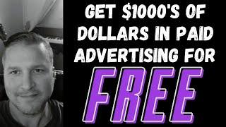 Affiliate Marketing Traffic Hack! Get PAID ADVERTISING For FREE