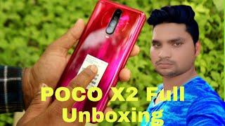 POCO X2 Full Unboxing Red Colour