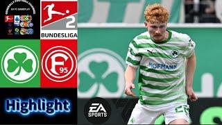 SpVgg Greuther Fürth vs Fortuna Düsseldorf 7.Spieltag Bundesliga.2 Highlights