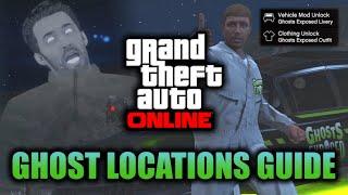 GTA Online: How to Unlock The Ghosts Exposed Outfit, Livery, and $450,000! (Ghost Locations Guide)