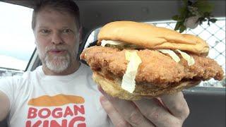 Hungry Jacks NEW Fried Chicken Classic Burger Review