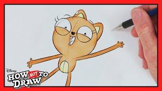 Kiff Cartoon Comes to Life!  | How NOT To Draw: Kiff | @disneychannel