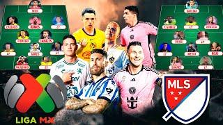 ¡Así sería el INCREÍBLE 11 ALL STAR de la LIGA MX vs EL 11 DE LA MLS! ¿Por fin llegó NUESTRO PRIME?