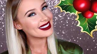 Easy Glam HOLIDAY Makeup Tutorial! | Lauren Curtis