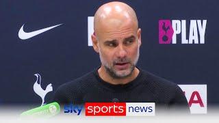 Pep Guardiola: Manchester City have 13 players available & are "in real difficulty’ as injuries pile