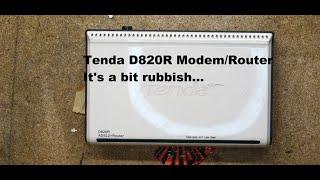 #118 - Tenda D820R ADSL Modem/Router Teardown