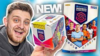 I OPENED a FULL BOX of Panini WSL STICKER PACKS!! (NEW 2025 Collection!)