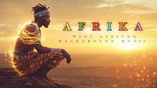 AFRIKA | Beautiful West African Music | Deep Ambient Background Music | Djembe & Balafon Music