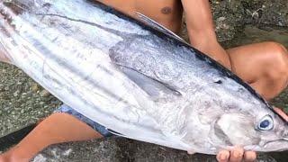 Catching a MASSIVE 9.5kg Skipjack Tuna: Epic Fishing Adventure & Outdoor Cooking!