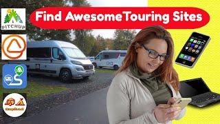 How to find and book great touring sites