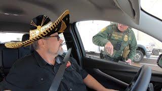 ID Refusal, USBP Federal Agent Checks Citizenship at U.S. Border Patrol Checkpoint, 9 September 2022