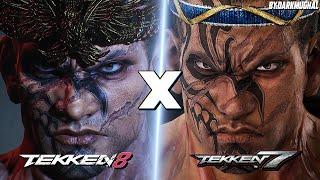 Tekken 8 vs Tekken 7 – Fahkumram’s Full Gameplay Side-by-Side Comparison ! No Commentary