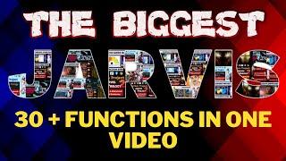 THE BIGGEST JARVIS | 30 + Functions in ONE VIDEO | How to Make Jarvis In Python | Jarvis Python