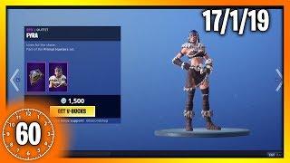 *NEW* FYRA & JAEGER SKINS | 60 Second Fortnite Shop (Fortnite Battle Royale)