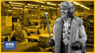 1973: GATESHEAD Factory's In-House SUPERSTAR DJ | Nationwide | Weird and Wonderful | BBC Archive