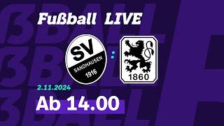 3. Liga: SV Sandhausen - TSV 1860 München (Re-Live) | SWR Sport