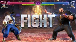 Street Fighter 6  JB (Rank #3 Rashid) Vs Snake Eyez (Zangief)  SF6 High Level Matches!