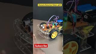 Arduino Obstacle Avoidance Robot | Arduino Obstacle Detection Robot Car | Arduino 4WD Car #tronicslk