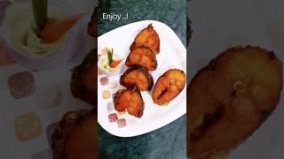 How to fry rohu fish at home | Rohu Fish Fry Recipe | Rui Maach Bhaja Recipe in #shorts