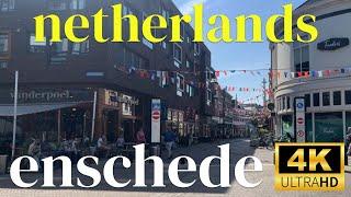 WALKING TOUR ENSCHEDE, NETHERLANDS - STUNNING COUNTRY SIDE 4K 2024