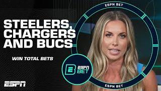 Better win total over bet: Steelers, Chargers or Buccaneers? | ESPN BET Live