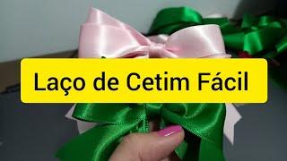 LAÇO DE CETIM, SIMPLES E DUPLO BEM FÁCIL, VEM APRENDER #natura #cninfluencer #avon #consultoranatura