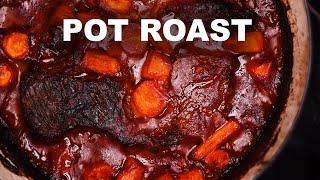 Pot Roast with Mashed Baked Potatoes