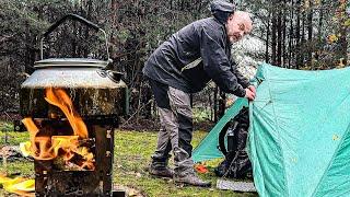 Camping in the Durston XMid 1p tent