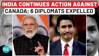 India’s Double Blow To Canada; After Recalling Ambassador, Modi Govt Expels 6 Diplomats | Trudeau