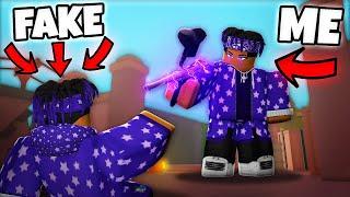 I Found A FAKE ME And THIS Happened... (Roblox Rivals)